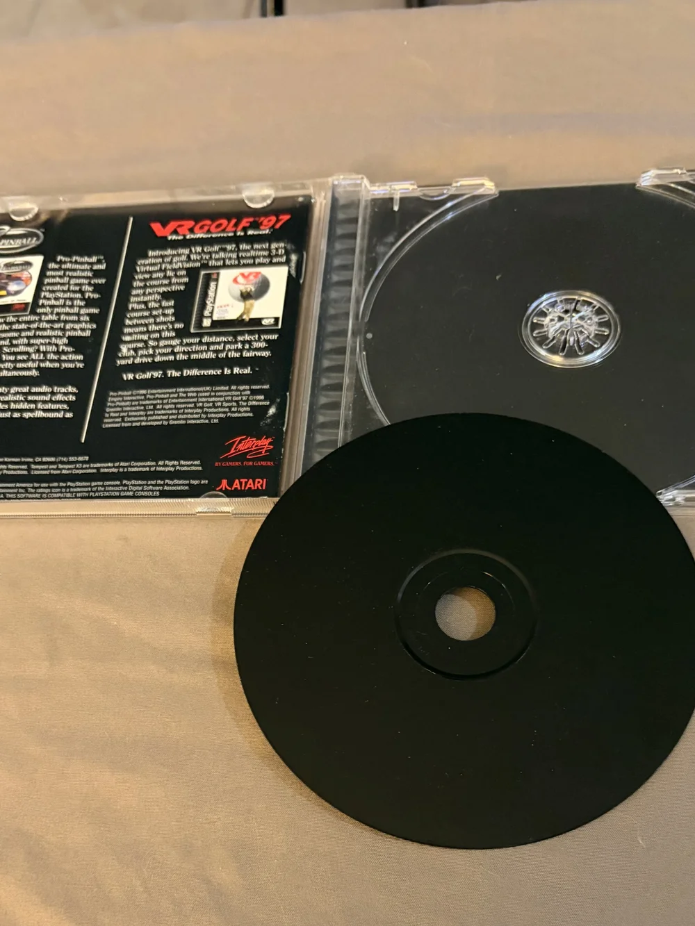 Sony Gran Turismo PS1 Greatest Hits - Black & Green Cover